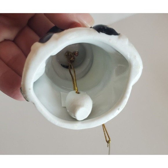 Vintage World Bazaar 3 Piece Snowman Bells Ornament Set - Picture 8 of 8